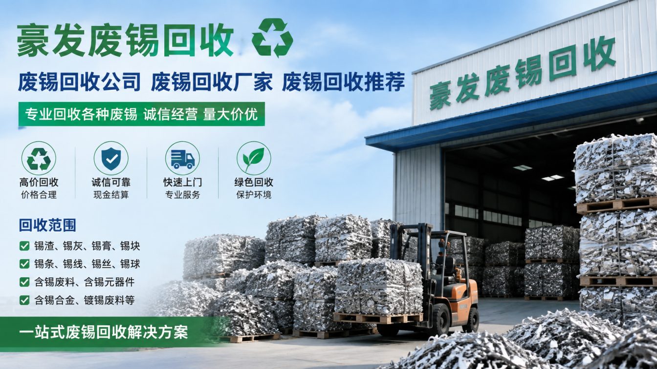 汕头为工厂废锡处置提供高价回收方案